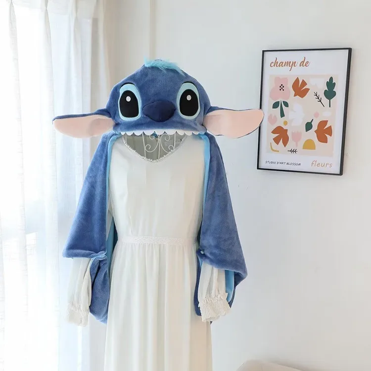 La couverture à capuche Disney Stitch est-elle lavable en machine ?插图