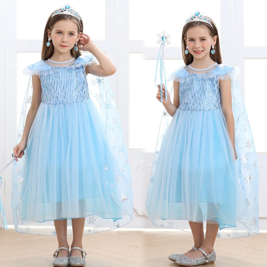 Comment fabriquer une robe de princesse Elsa soi-même ?插图
