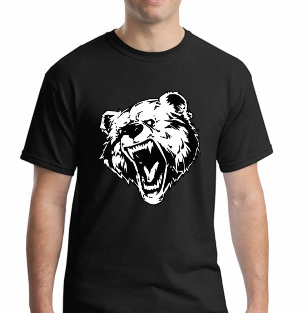 active shooter t shirt bear