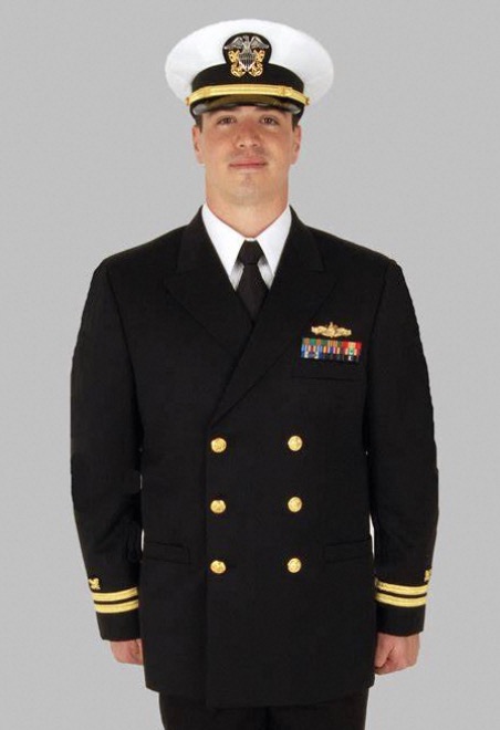 navy dress blue uniform officer