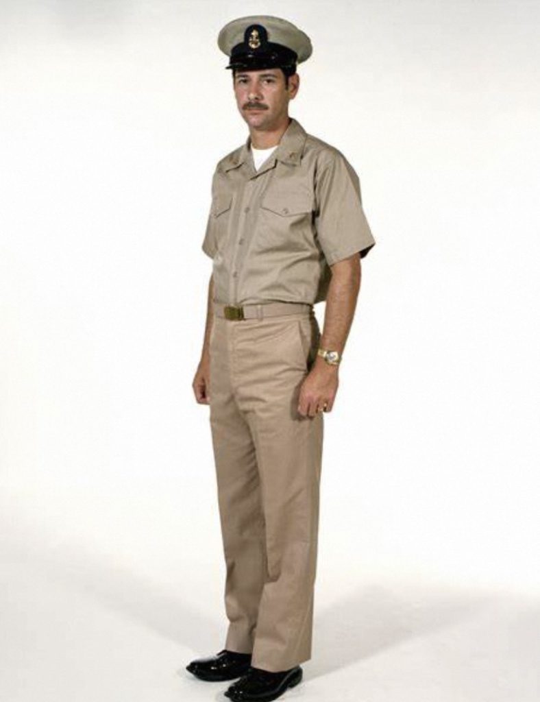 navy officer khaki uniform