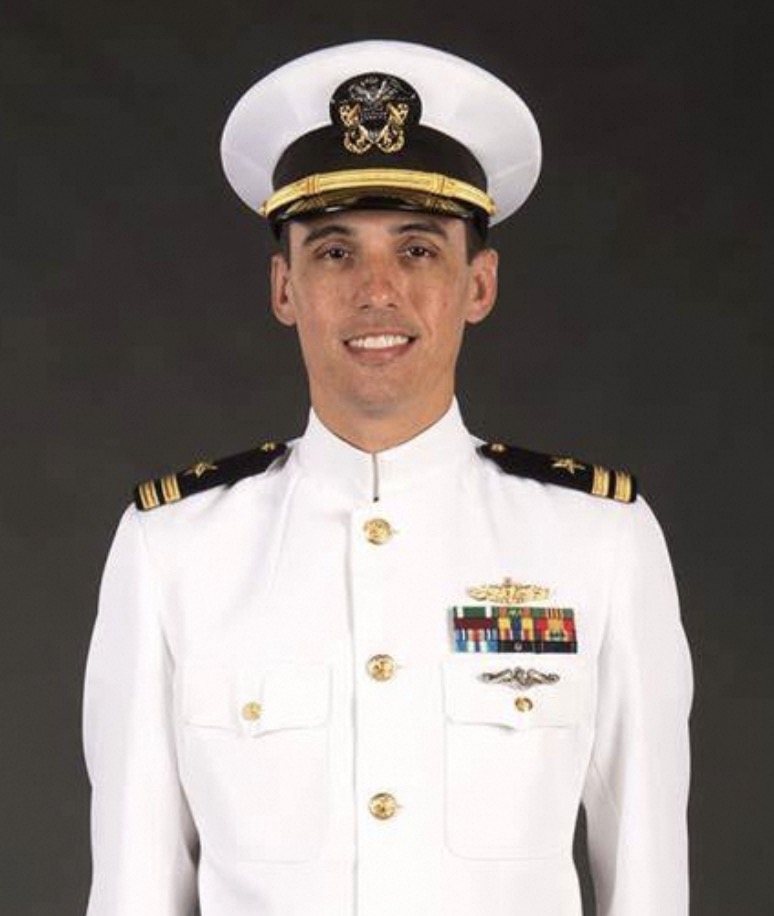 officer uniform navy