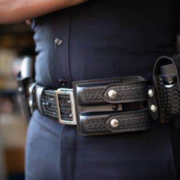 police gun belt