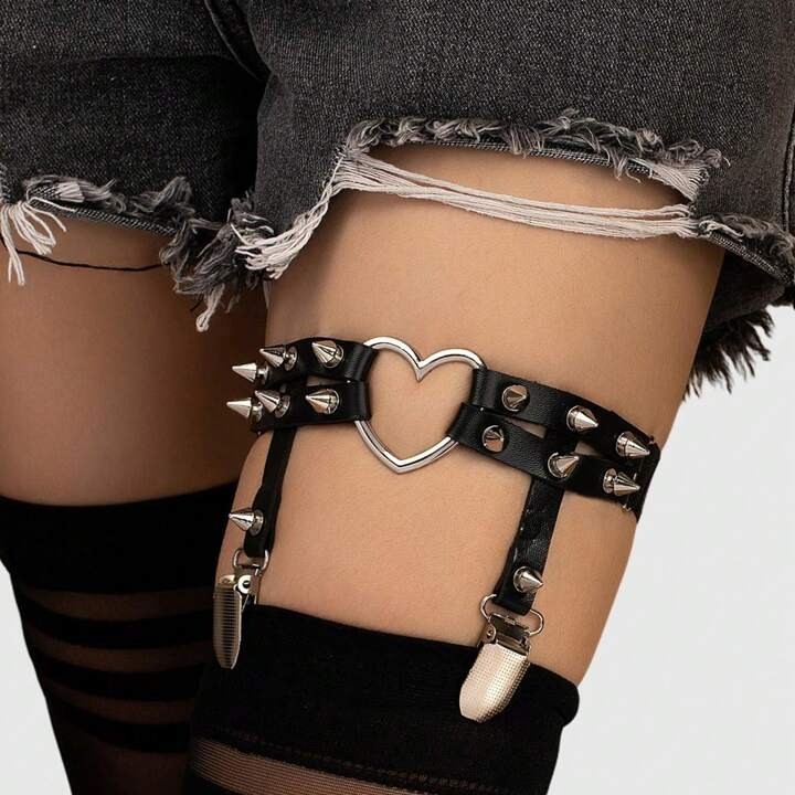 garter belt with leg straps