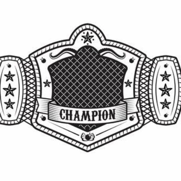 championship belt template