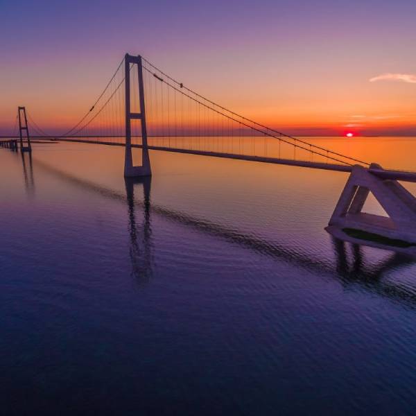 the great belt bridge