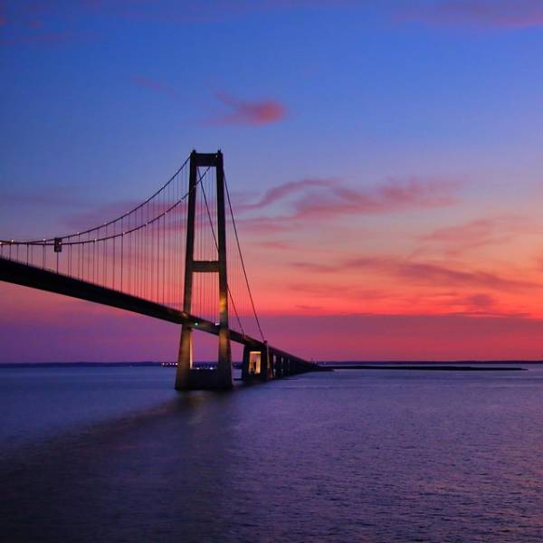 the great belt bridge