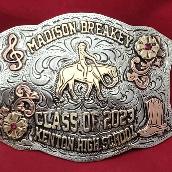 graduation belt buckles