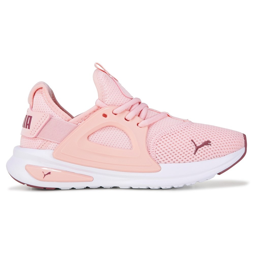 pink sports shoes