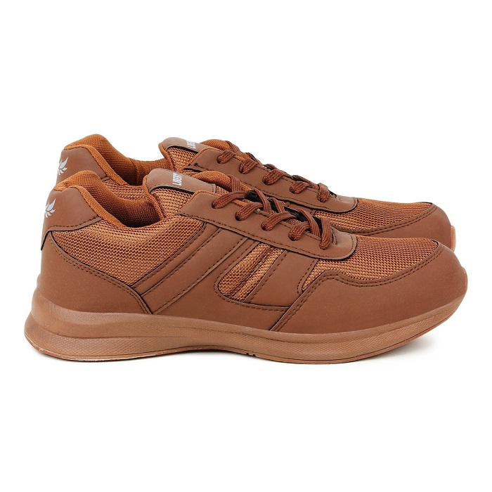 brown sports shoes