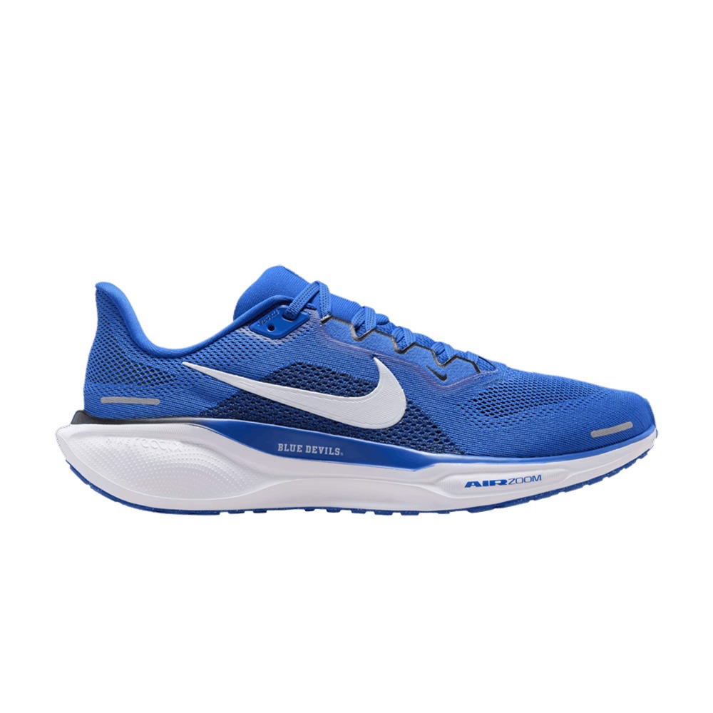 blue sports shoes